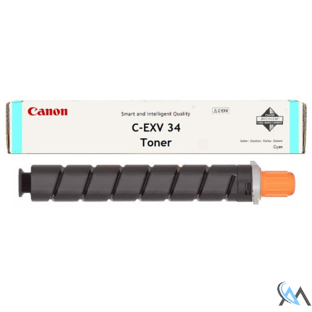 Original Canon 3783B002/C-EXV34 Toner cyan, 19.000 Seiten