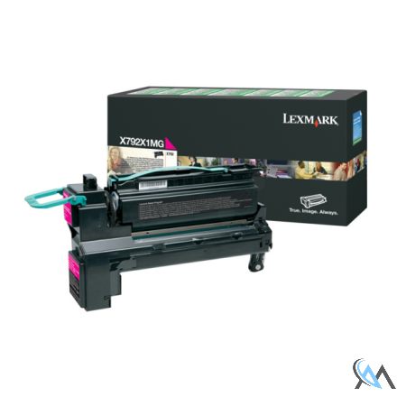 Original Lexmark X792X1MG Tonerkartusche magenta return program, 20.000 Seiten ISO/IEC 19798