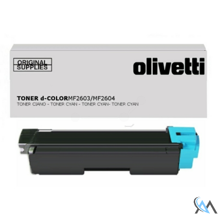 Original Olivetti B0947 Toner-Kit cyan, 5.000 Seiten ISO/IEC 19798