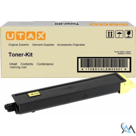 Original Utax 652511016 Toner gelb, 6.000 Seiten