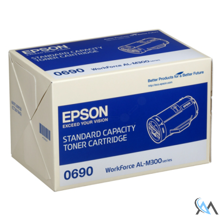 Original Epson C13S050690/0690 Toner-Kit schwarz, 2.700 Seiten ISO/IEC 19752