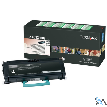 Original Lexmark X463X31G Toner schwarz extra High-Capacity Projekt, 15.000 Seiten ISO/IEC 19752