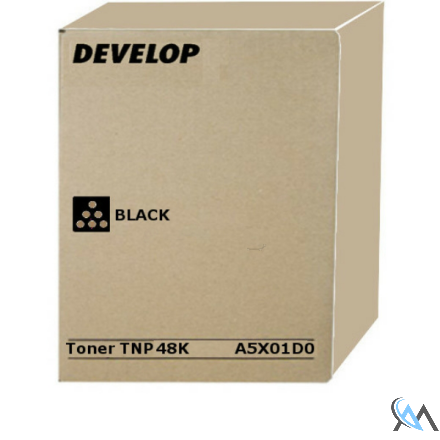 Original Develop A5X01D0/TNP-48K Toner schwarz, 10.000 Seiten