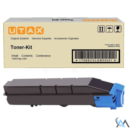 Original Utax 653010011 Toner-Kit cyan, 15.000 Seiten