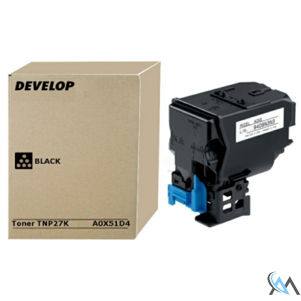 Original Develop A0X51D4/TNP-27K Toner schwarz, 5.200 Seiten