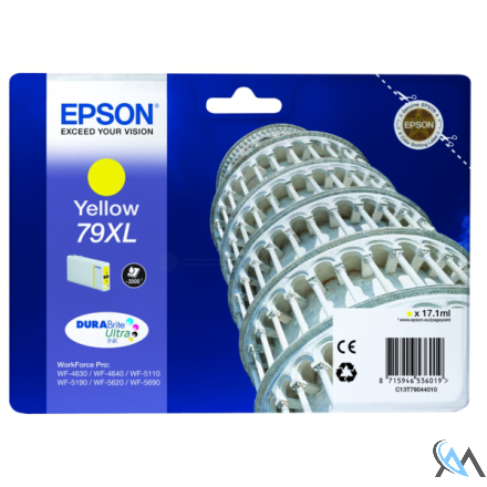 Original Epson C13T79044010/79XL Tintenpatrone gelb High-Capacity, 2.000 Seiten 17.1ml