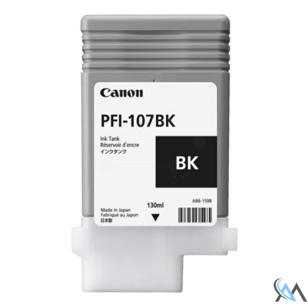 Original Canon 6705B001/PFI-107BK Tintenpatrone schwarz 130ml