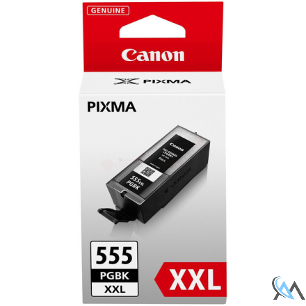 Original Canon 8049B001/PGI-555PGBKXXL Tintenpatrone schwarz extra High-Capacity pigmentiert 1000 Fotos 37ml