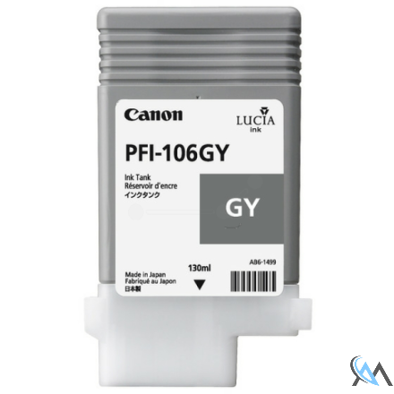 Original Canon 6630B001/PFI-106GY Tintenpatrone grau 130ml