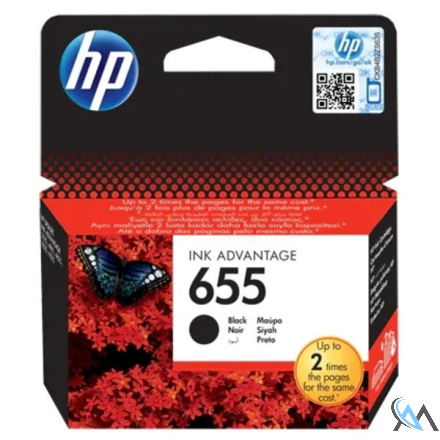 Original HP CZ109AE/655 Druckkopfpatrone schwarz, 550 Seiten ISO/IEC 24711