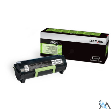 Original Lexmark 60F2H0E/602H Toner-Kit schwarz High-Capacity Projekt, 10.000 Seiten ISO/IEC 19752