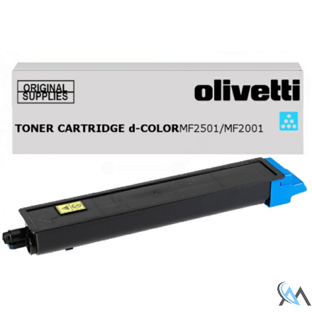 Original Olivetti B0991 Toner cyan, 6.000 Seiten