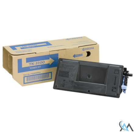 Original Kyocera 1T02MS0NL0/TK-3100 Toner-Kit, 12.500 Seiten ISO/IEC 19752