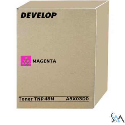 Original Develop A5X03D0/TNP-48M Toner magenta, 10.000 Seiten