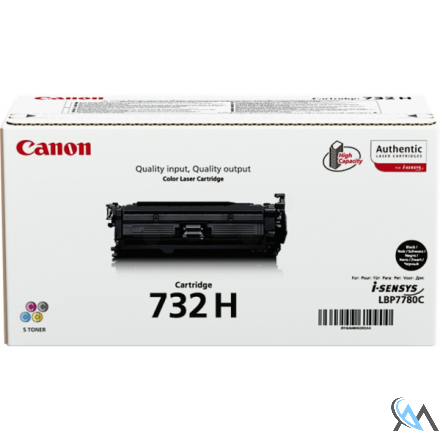 Original Canon 6264B002/732H Tonerkartusche schwarz, 12.000 Seiten ISO/IEC 19798