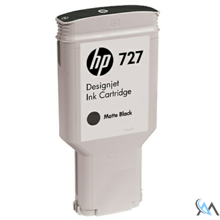 Original HP C1Q12A/727 Tintenpatrone schwarz matt 300ml