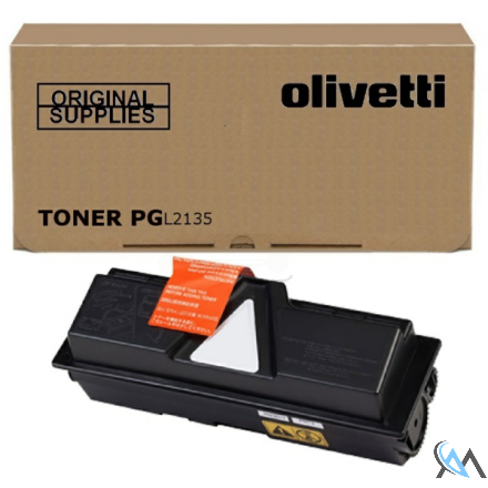 Original Olivetti B0911 Toner-Kit schwarz, 7.200 Seiten ISO/IEC 19752