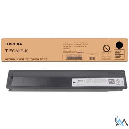 Original Toshiba 6AG00004450/T-FC30EK Toner schwarz, 38.400 Seiten/6%