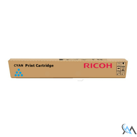 Original Ricoh 841595/TYPE MPC305E Toner cyan, 4.000 Seiten ISO/IEC 19752