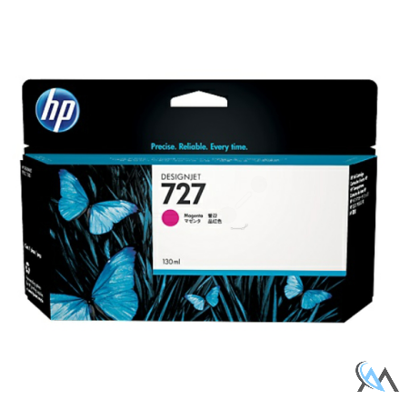 Original HP B3P20A/727 Tintenpatrone magenta 130ml