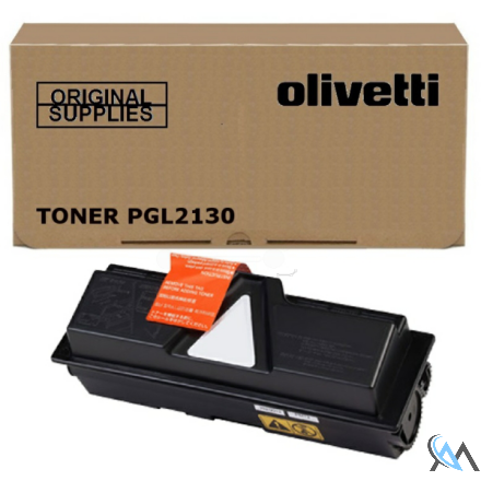 Original Olivetti B0910 Toner-Kit schwarz, 2.500 Seiten ISO/IEC 19752