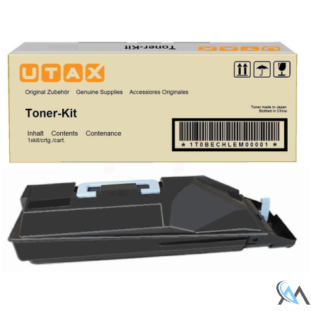 Original Utax 1T02LK0UTC Toner-Kit schwarz, 25.000 Seiten