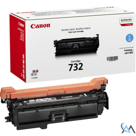 Original Canon 6262B002/732C Tonerkartusche cyan, 6.400 Seiten ISO/IEC 19798