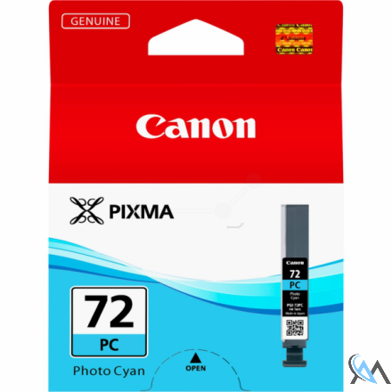 Original Canon 6407B001/PGI-72PC Tintenpatrone cyan hell 350 Fotos 14ml