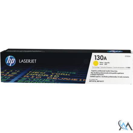 Original HP CF352A/130A Toner-Kit gelb, 1.000 Seiten ISO/IEC 19798