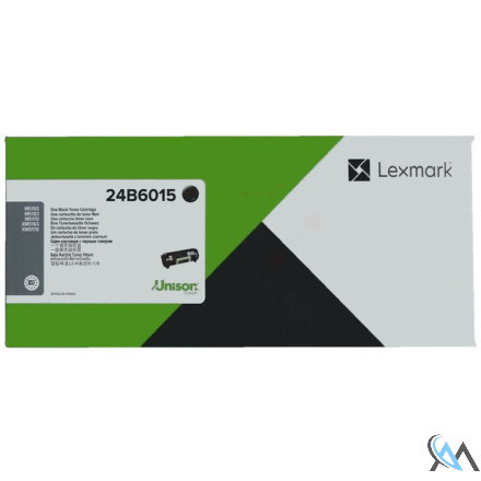 Original Lexmark 24B6015 Toner-Kit schwarz, 35.000 Seiten