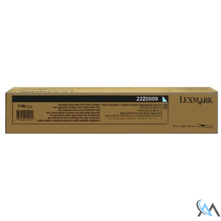 Original Lexmark 22Z0009 Tonerkartusche cyan, 22.000 Seiten