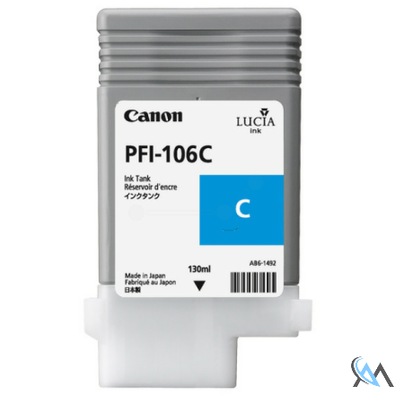 Original Canon 6622B001/PFI-106C Tintenpatrone cyan 130ml