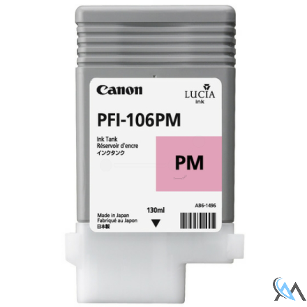 Original Canon 6626B001/PFI-106PM Tintenpatrone magenta hell 130ml