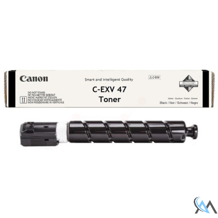 Original Canon 8516B002/C-EXV47 Toner schwarz, 19.000 Seiten