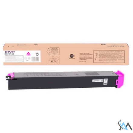 Original Sharp MX-51GTMA Toner magenta, 18.000 Seiten