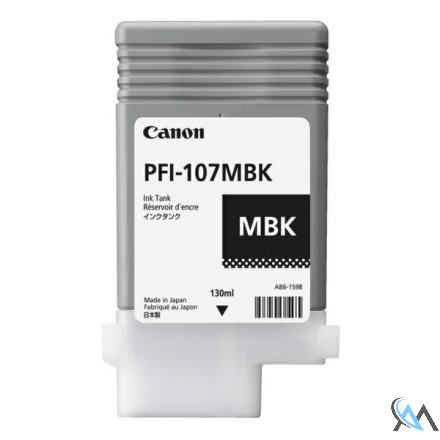 Original Canon 6704B001/PFI-107MBK Tintenpatrone schwarz matt 130ml