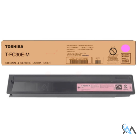 Original Toshiba 6AG00004452/T-FC30EM Toner magenta, 33.600 Seiten/6%