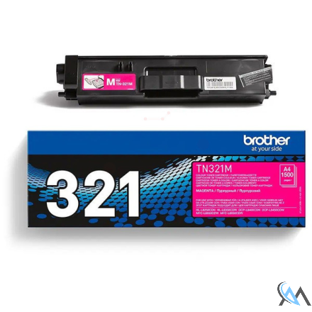 Original Brother TN-321M Toner-Kit magenta, 1.500 Seiten ISO/IEC 19798