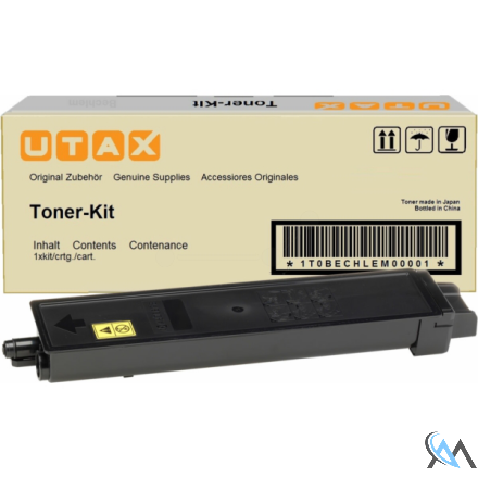 Original Utax 662511010/CK-8510K Toner-Kit schwarz, 18.000 Seiten ISO/IEC 19798