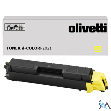 Original Olivetti B0951 Toner gelb, 2.800 Seiten ISO/IEC 19798