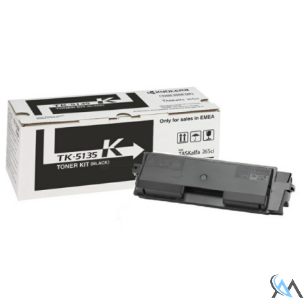 Original Kyocera 1T02PA0NL0/TK-5135K Toner-Kit schwarz, 10.000 Seiten/5%