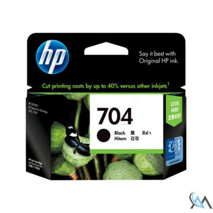 Original HP CN692AE/704 Druckkopfpatrone schwarz, 480 Seiten 8.5ml