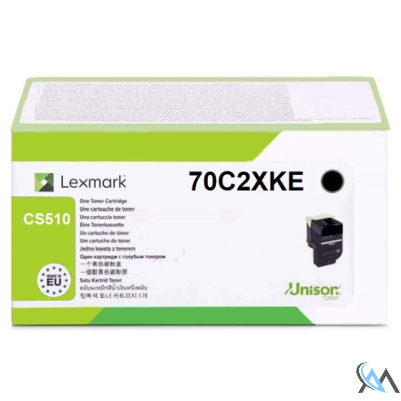 Original Lexmark 70C2XKE/702XK Toner-Kit schwarz extra High-Capacity Projekt, 8.000 Seiten ISO/IEC 19798