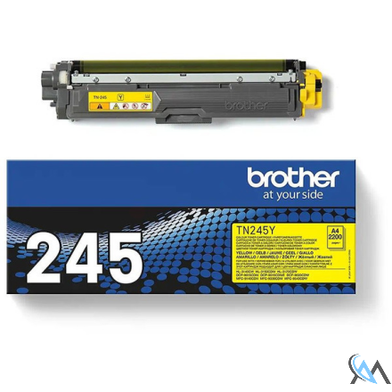 Original Brother TN-245Y Toner-Kit gelb High-Capacity, 2.200 Seiten ISO/IEC 19798