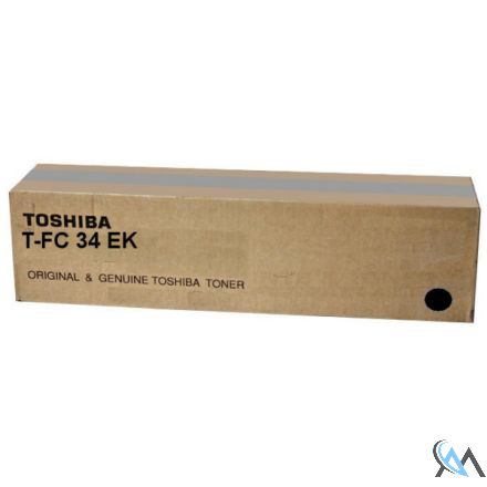 Original Toshiba 6A000001530/T-FC34EK Toner schwarz, 15.000 Seiten