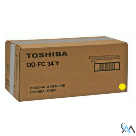 Original Toshiba 6A000001579/OD-FC34Y Drum Unit gelb, 30.000 Seiten