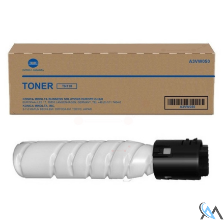 Original Konica Minolta A3VW050/TN-118 Toner-Kit schwarz, 2x12.000 Seiten/5% VE=2