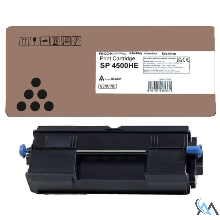 Original Ricoh 407318/SP4500HE Toner-Kit, 12.000 Seiten ISO/IEC 19752