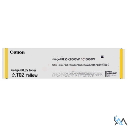 Original Canon 8532B001/T02 Toner gelb, 43.000 Seiten/5%