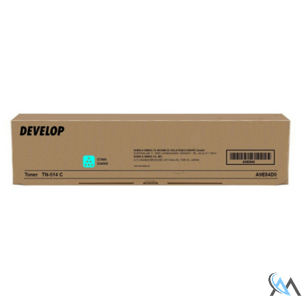 Original Develop A9E84D0/TN-514C Toner cyan, 26.000 Seiten/5%